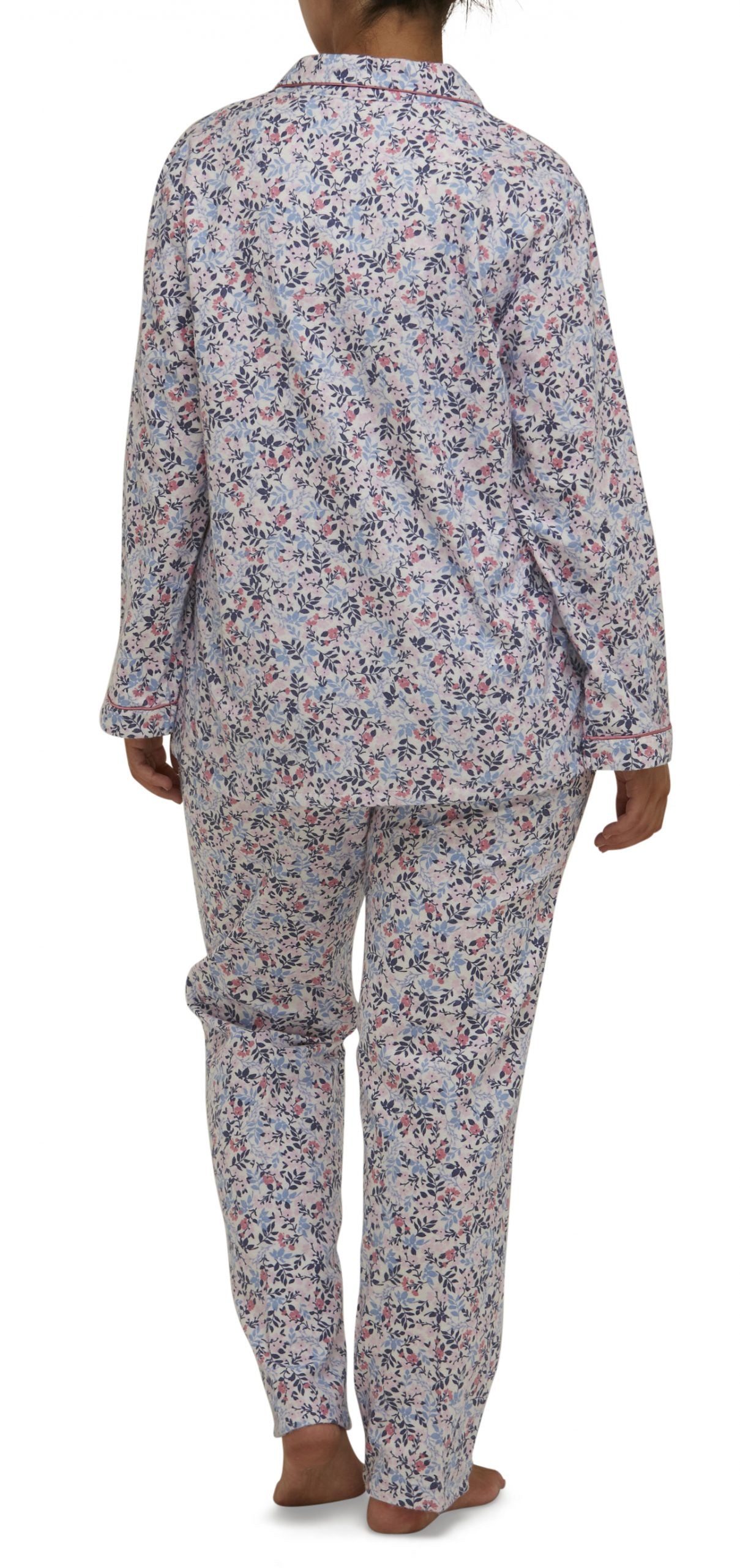 Schrank:  Flannelette Revere Pyjama PJ Set 'Brooke'