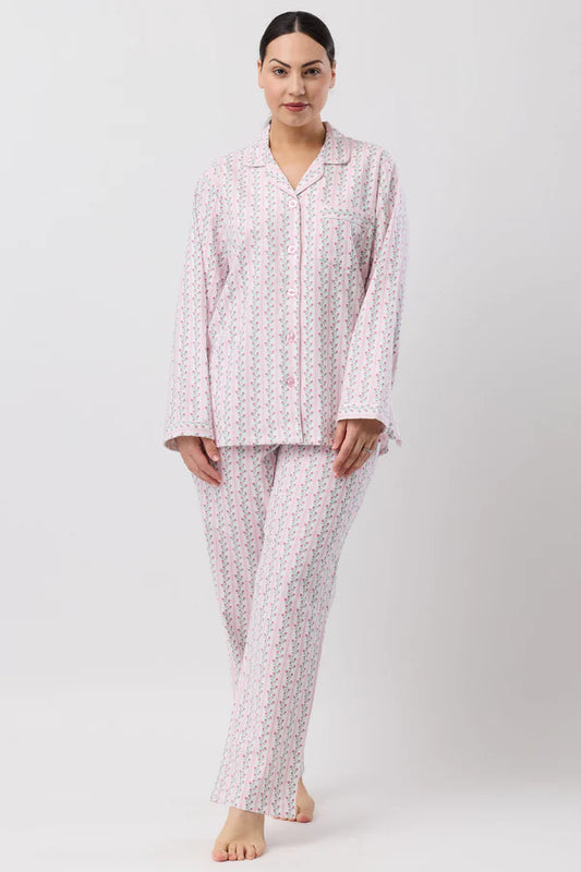 SCHRANK:  Tulip Stripe Long Pant Pyjama