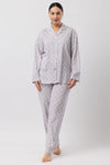 SCHRANK:  Oriental Collared Long Pant Pyjama