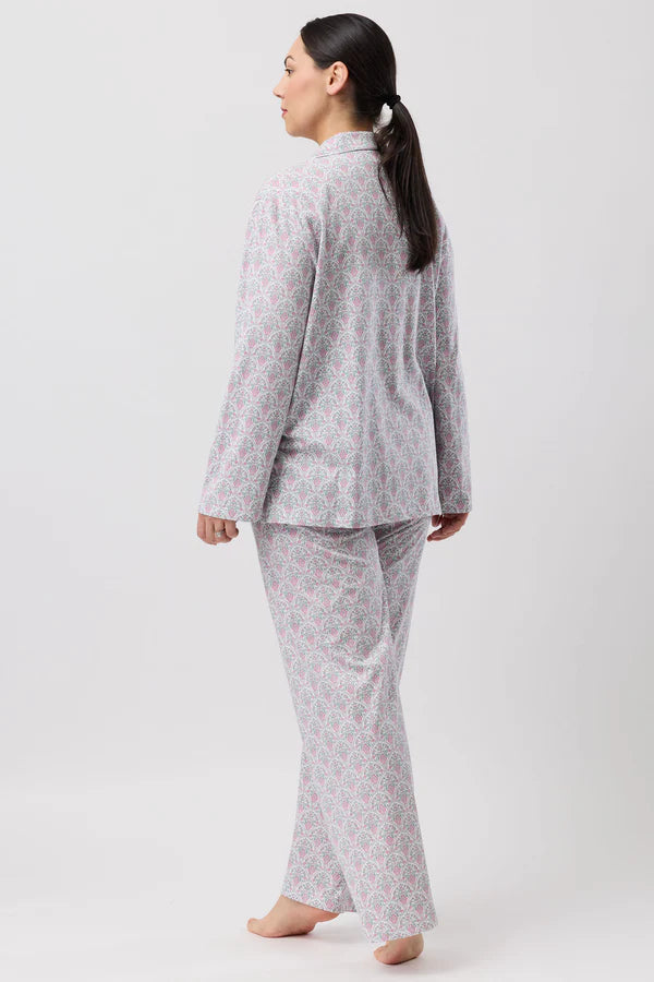 SCHRANK:  Oriental Collared Long Pant Pyjama