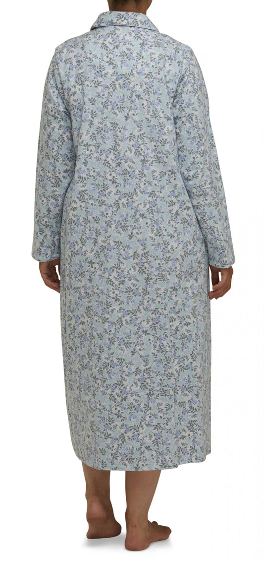 Schrank:  Flannelette Nightie Long Length 'Brooke'