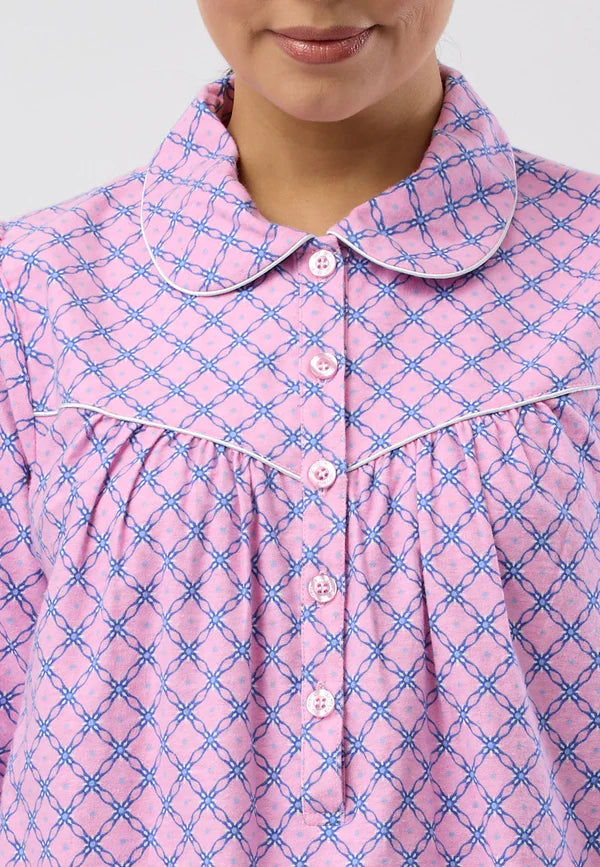 SCHRANK:  Lattice Collared Nightie