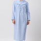 SCHRANK:  Fleur De Lys Flannelette Collared Nightie