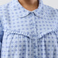 SCHRANK:  Fleur De Lys Flannelette Collared Nightie