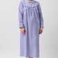 SCHRANK:  Fleur De Lys Flannelette Collared Nightie