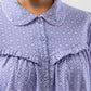 SCHRANK:  Fleur De Lys Flannelette Collared Nightie