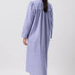 SCHRANK:  Fleur De Lys Flannelette Collared Nightie