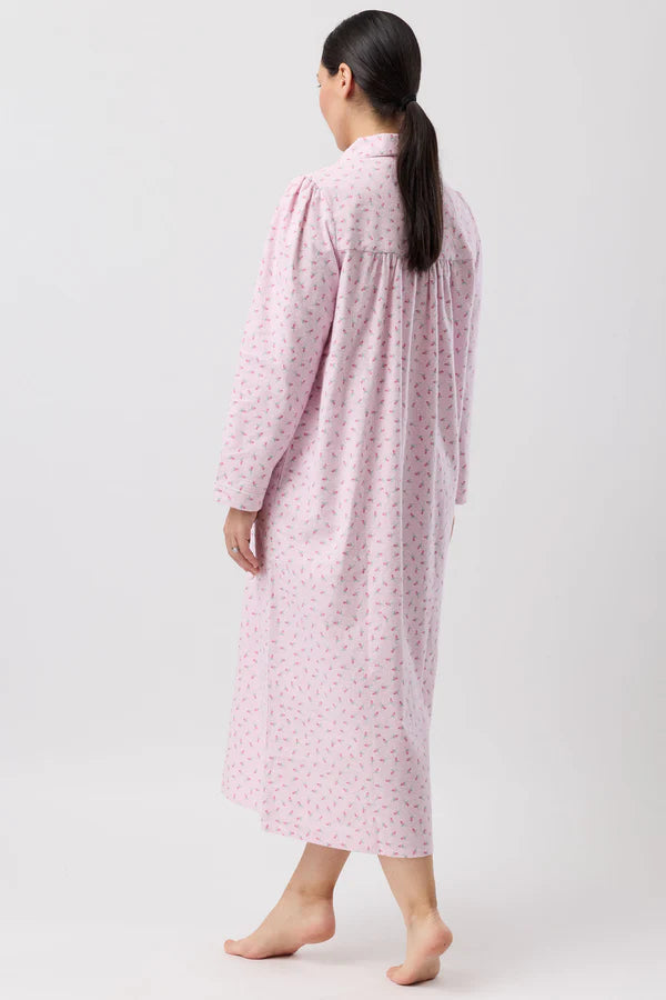 SCHRANK:  Rose Spot Collared Nightie