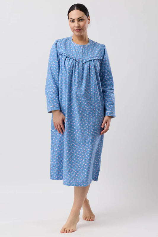 SCHRANK:  Rose Spot Mid Length Nightie