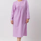 SCHRANK:  Lattice Mid Length Nightie