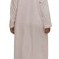 Schrank:  'Rose' Full Length Button Gown with Embroidery