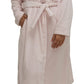 Schrank:  'Rose' Full Length Wrap Gown with Embroidery