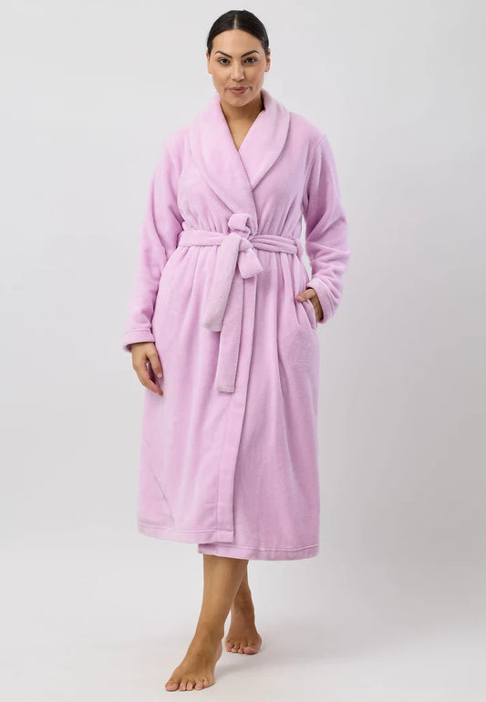 SCHRANK - Lilac Mid Wrap Gown