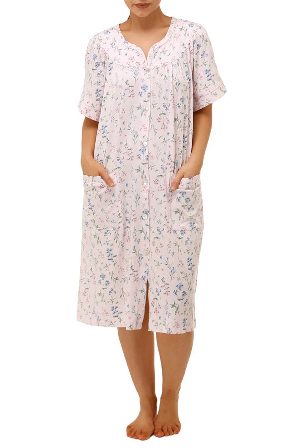 Schrank:  'Meadow' Brunch Coat Button Dressing Gown