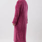 Schrank:  Mid Length Zip Dressing Gown