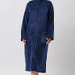 Schrank:  Mid Length Zip Dressing Gown