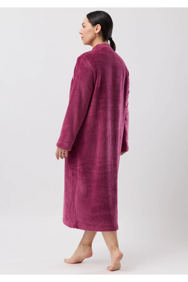 SCHRANK:  Button Mid Length Gown