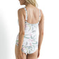 Jantzen: Maui DD/E Mesh Double Frill One Piece Bather