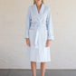 Pluto:  'Sofia' Long Sleeve Medium Length Wrap Dressing Gown