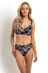 Sunseeker: Waterlily Ruched Mid Rise Pant