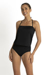 Sunseeker: Basix Ruched Highwaist Pant