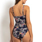 Sunseeker: Waterlily Twist Front One Piece Bather