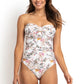 Sunseeker: Waterlily D/DD One Piece Soft Wrap Bandeau Bather