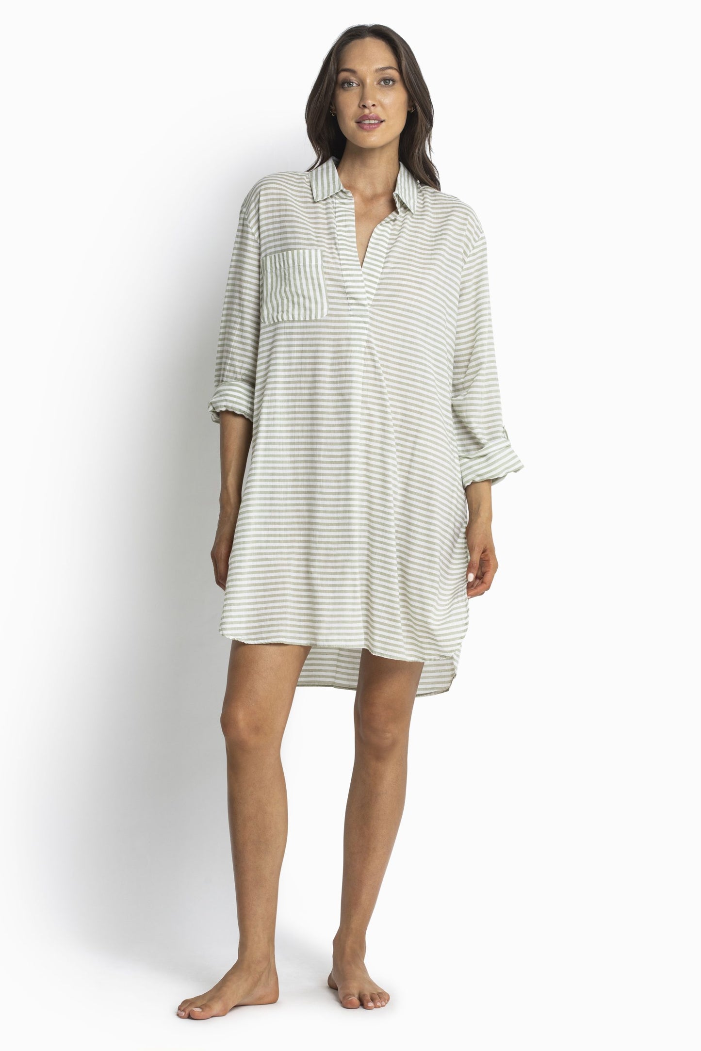 Sunseeker: Summer Stripe Painters Shirt