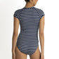 Sunseeker: Santorini Short Sleeve Seasport One Piece