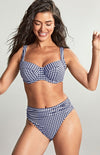 Panache: Gingham Midi Brief
