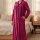 GIVONI GB Long Length Button Dressing Gown
