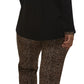 Yuu: Long Length Ski Pyjamas ' Leopard'