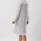YUU:   Jardin Long Sleeve Smocking Nightie