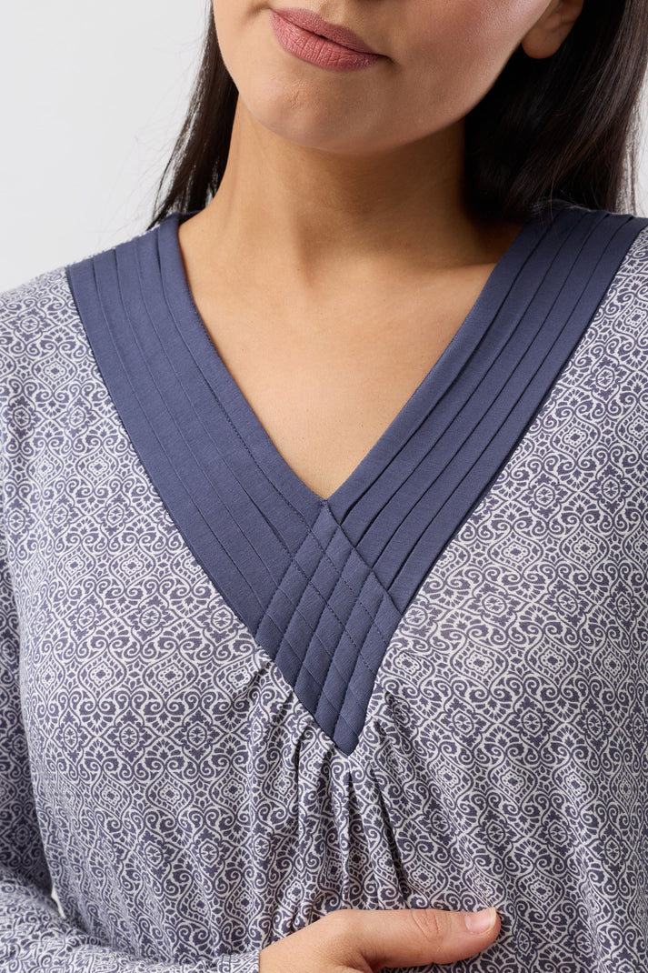 YUU:   Casablanca Long Sleeve Nightie