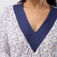 YUU:   Jardin Long Sleeve Diamond Nightie