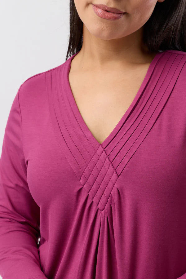 YUU:   Tulip Diamond Pleat Nightie
