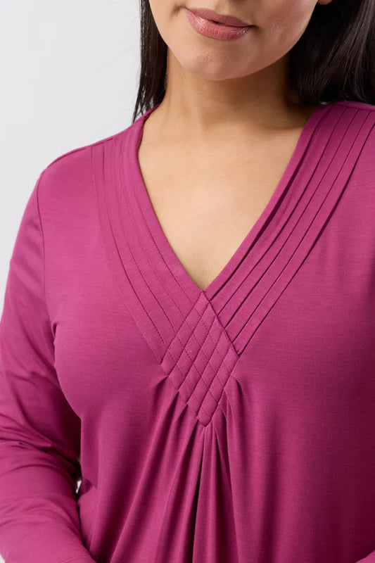 YUU:   Tulip Diamond Pleat Nightie