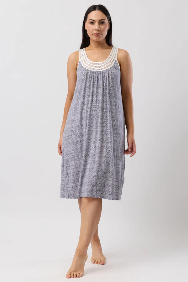 YUU:   Casablanca Sleeveless Chemise Nightie