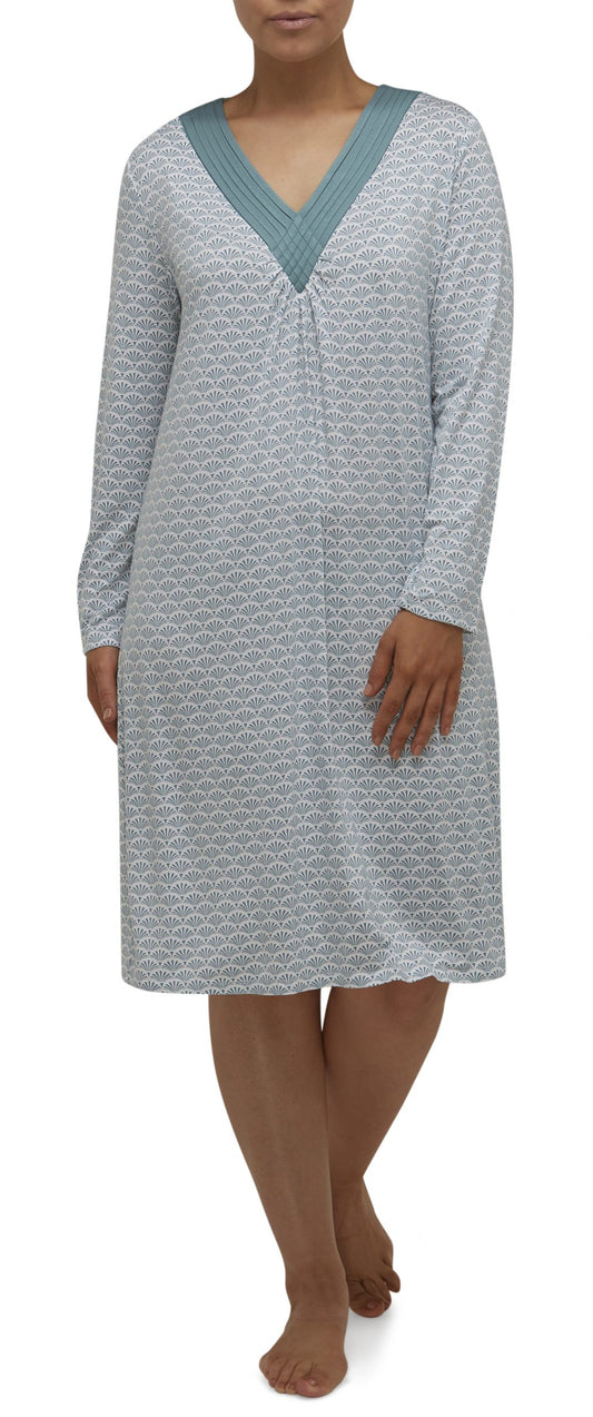 Yuu:  Long Length Diamond Nightie Dress ' Art Deco'