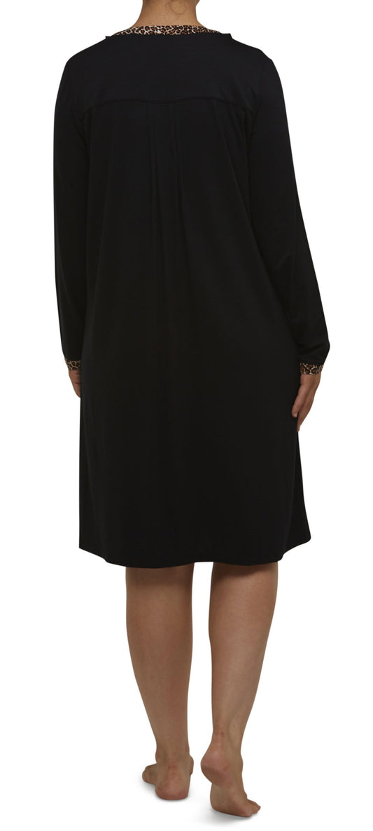 Yuu: Safari Dress Mid Length Nightie 'Leopard'