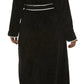 Yuu: Satin Trim Wrap Robe with Pockets