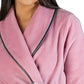 Yuu:  Satin Trim Robe Long