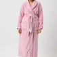 Yuu: Long Length Luxurious Dressing Gown Satin Piping