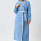 Yuu: Long Length Luxurious Dressing Gown Satin Piping