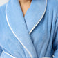 Yuu:  Satin Trim Robe Long