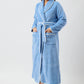 Yuu:  Satin Trim Robe Long
