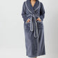 Yuu:  Satin Trim Robe Long