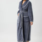 Yuu:  Satin Trim Robe Long