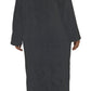 Yuu:  Full Button Front Polyester Fleece Dressing Gown