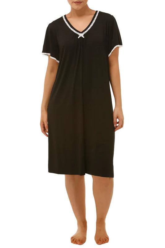 Yuu: 'Poppy' Mid Length Nightie Sleep Dress